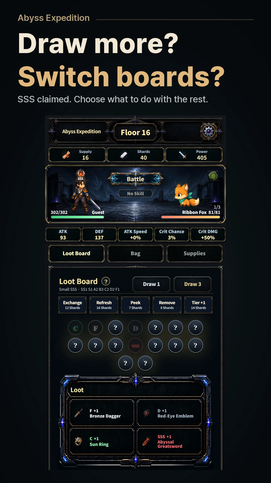 Abyss Expedition - Roguelike