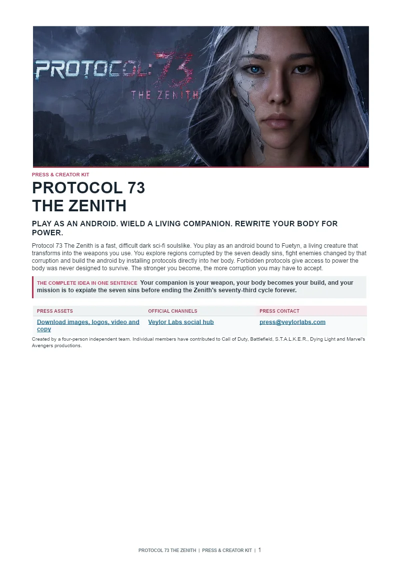 Protocol 73: The Zenith