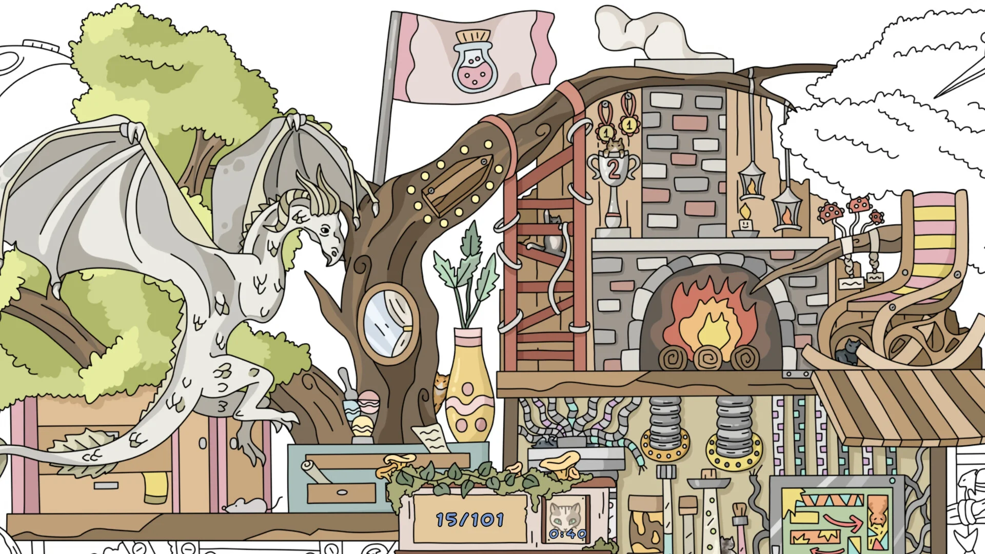 FIND KITTENS 5: Magic Tree