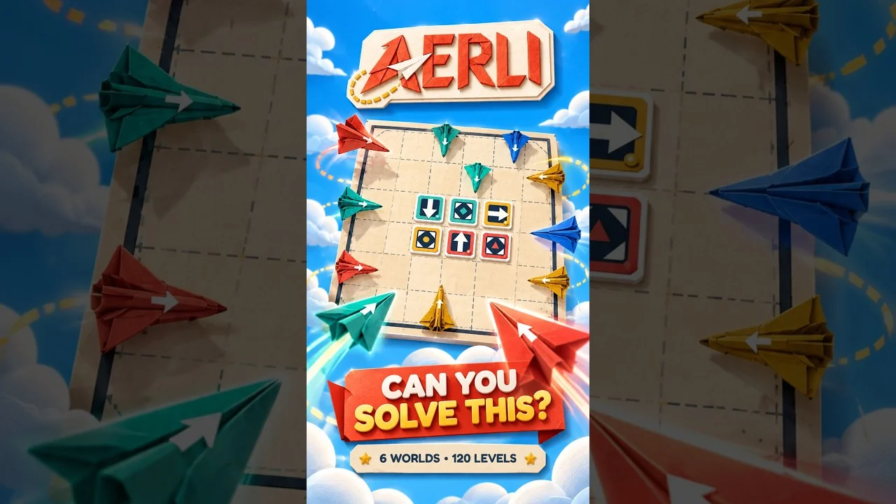 Aerli: Paper Plane Puzzle
