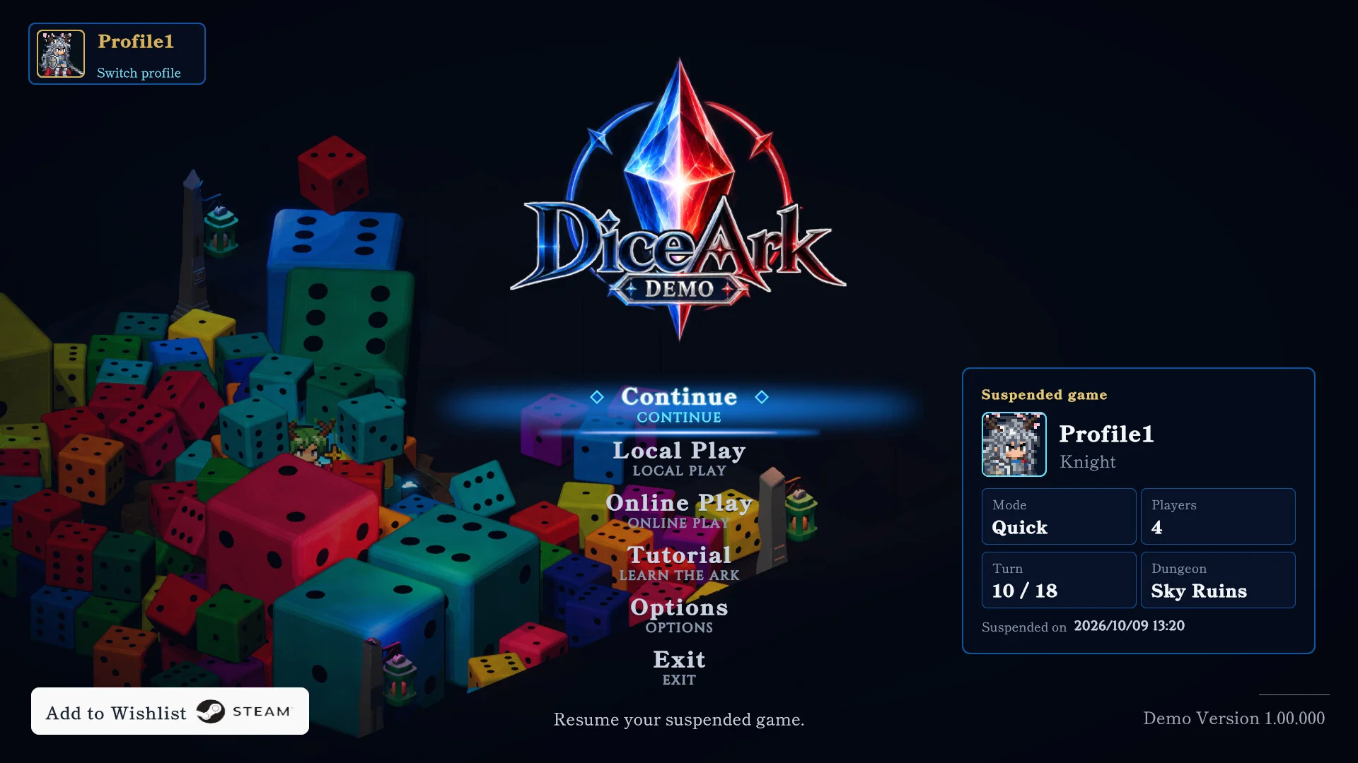 Dice Ark