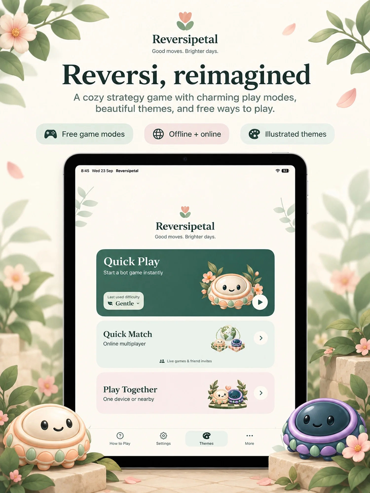 Reversipetal: Reversi Online